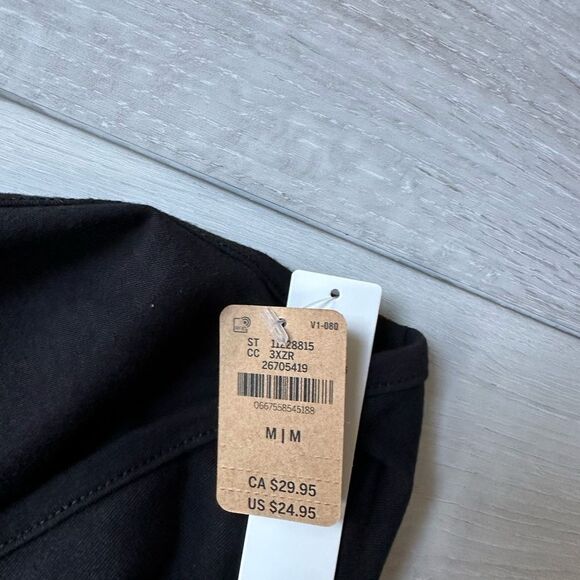 Victoria Secret PINK
COTTON LONG-SLEEVE WRAP CROP TOP black L NWT in packaging - Picture 7 of 7